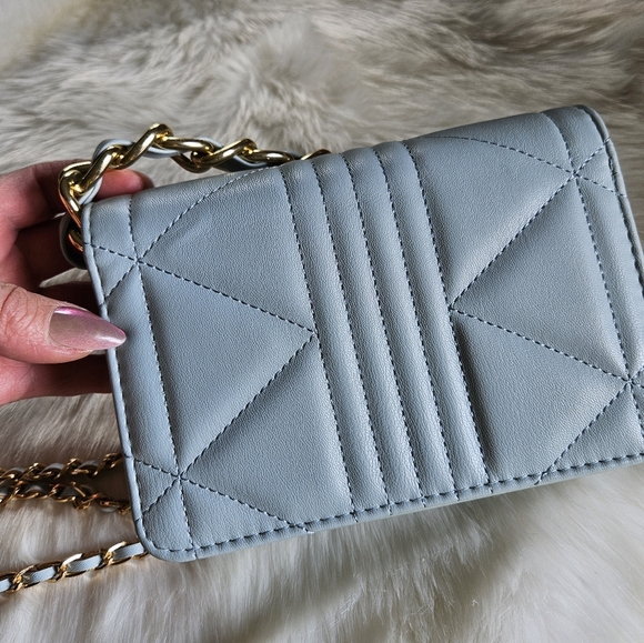 bebe leather & chain 2 way bag NWT - Picture 8 of 10